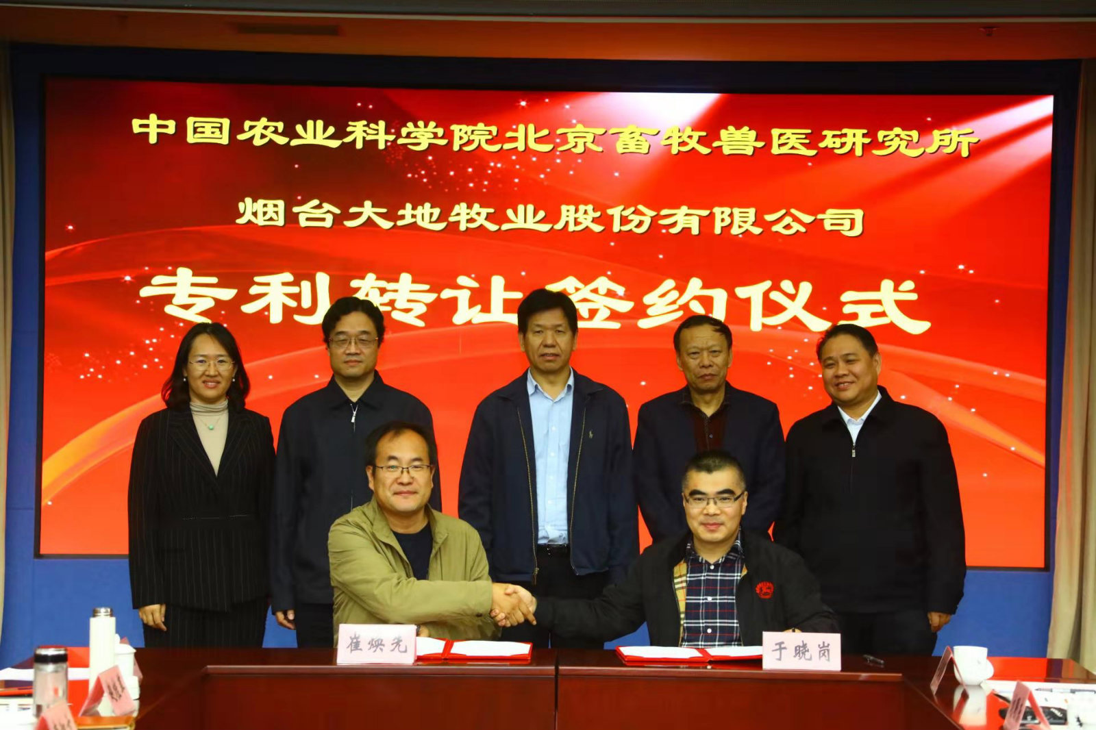 中国农业科学院北京畜牧兽医研究所携手大地牧业院企合作开展小型白羽肉鸡联合育种(图1)